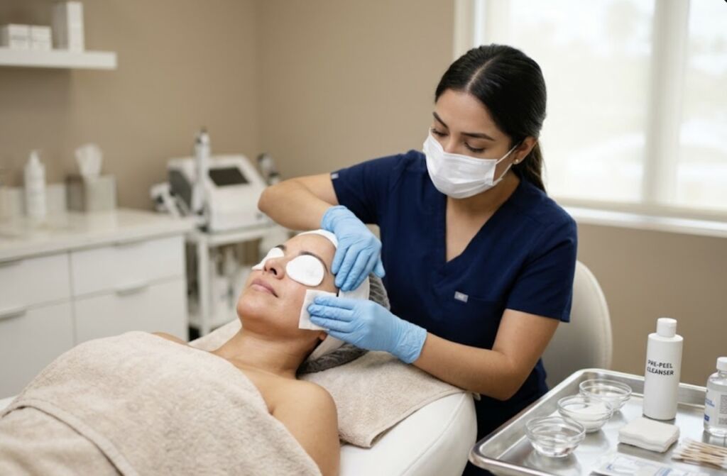 Chemical Peel for Face in Birmingham & Detroit: What to Expect 5 What Happens During a Chemical Peel Appointment
